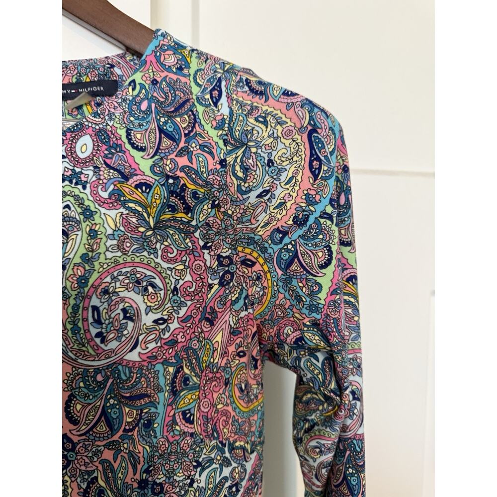 Tommy Hilfiger Women's Paisley Dress SIze 6 - Summer, Resort, Beach - Picture 2 of 12